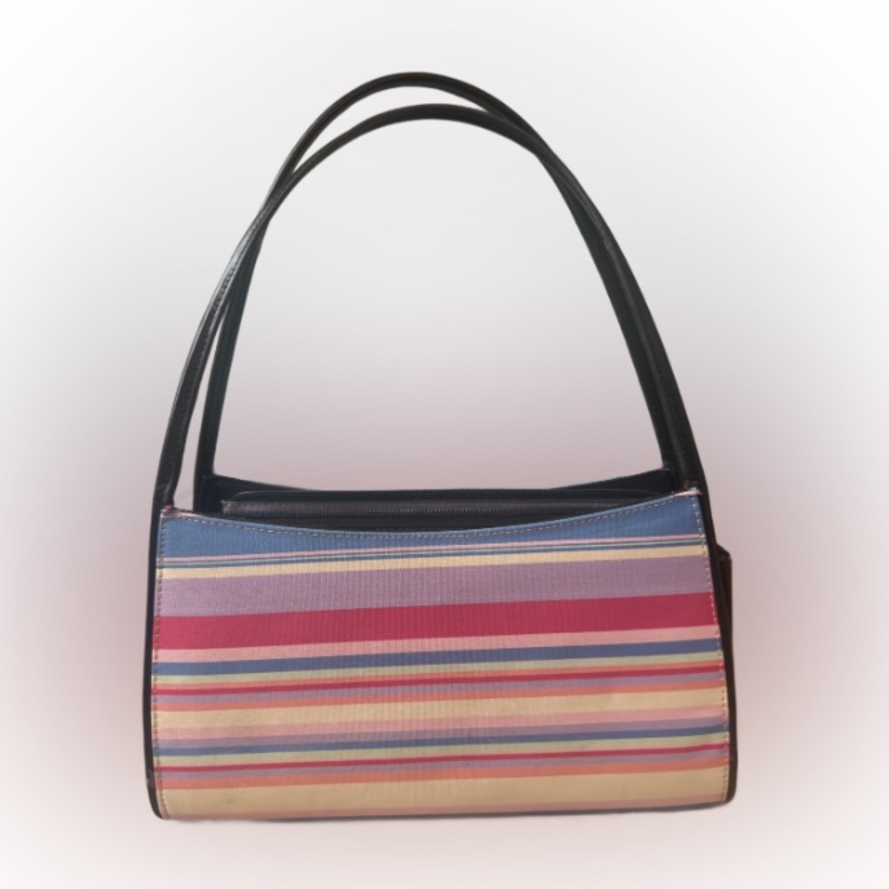 ♠️ Kate Spade Vintage Multi-Colored Striped Bag